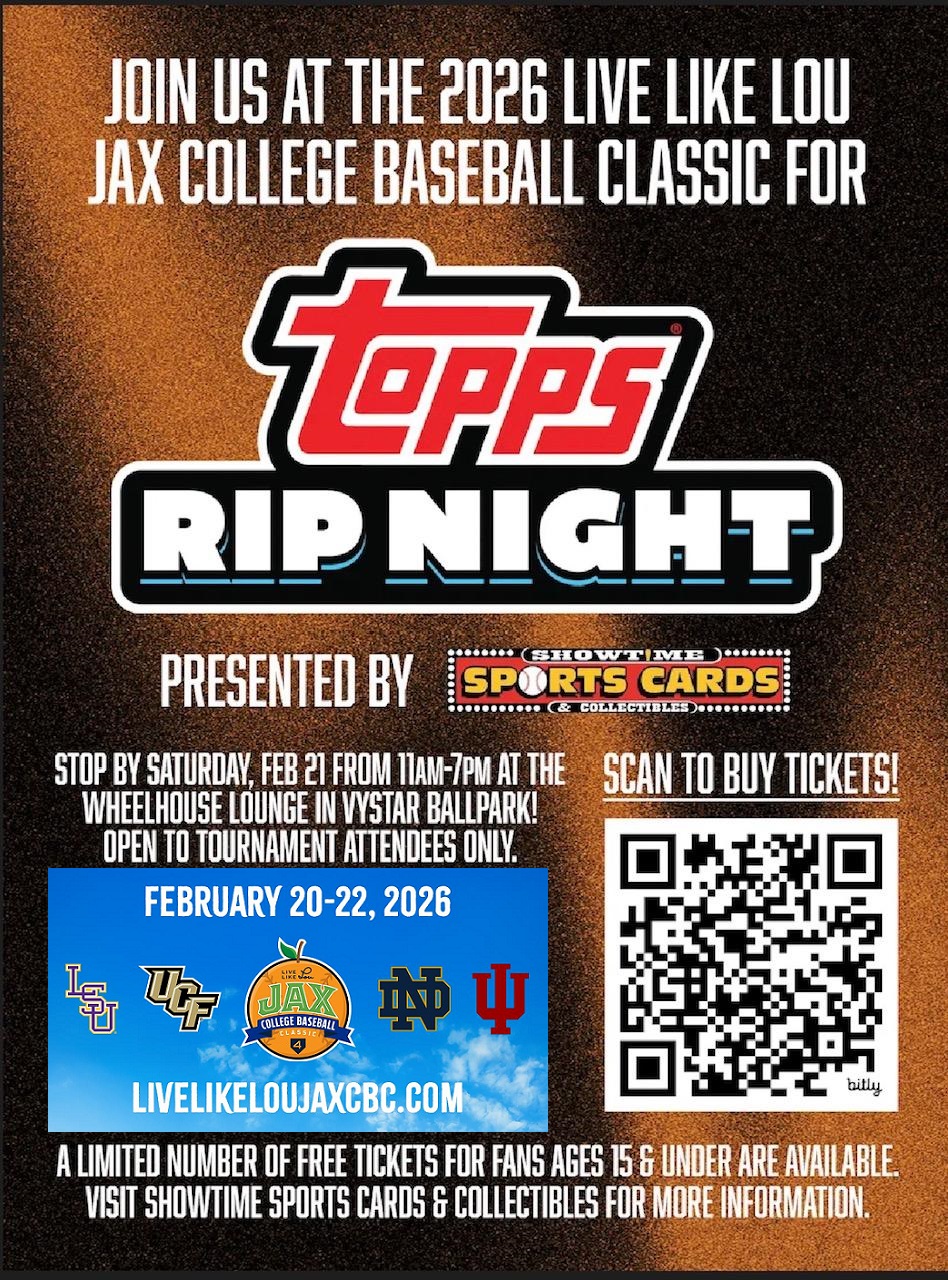 Showtime Sports Cards of Jax's Current Event